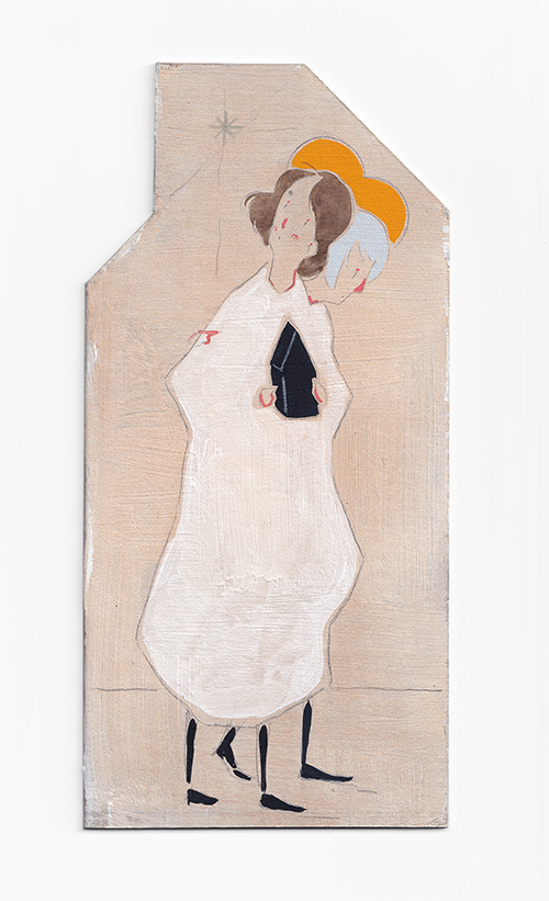 Mae Dessauvage cutout drawing