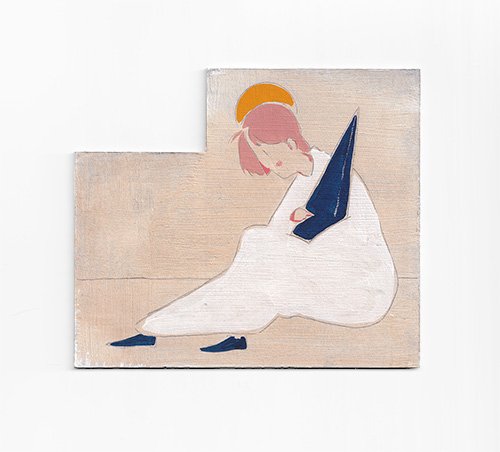 Mae Dessauvage cutout drawing