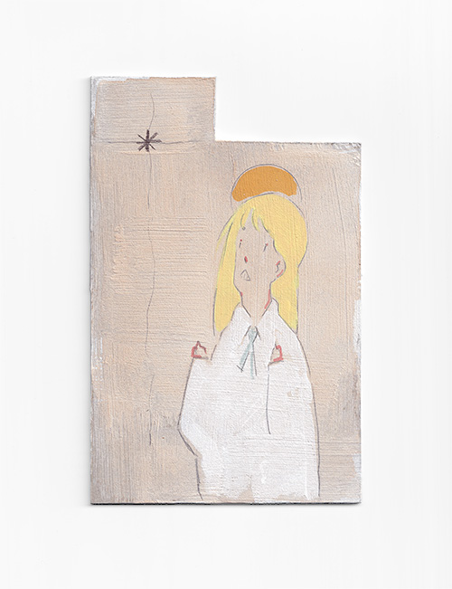 Mae Dessauvage cutout drawing